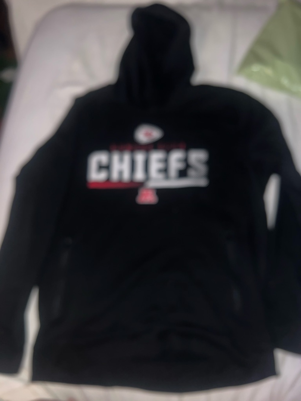 Chiefs Black Logo Hoodie
